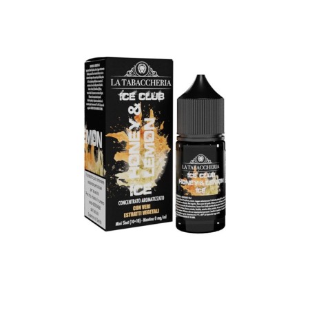 MINI SHOT - La Tabaccheria - Ice Club - HONEY & LEMON ICE - aroma 10+10 in flacone da 30ml