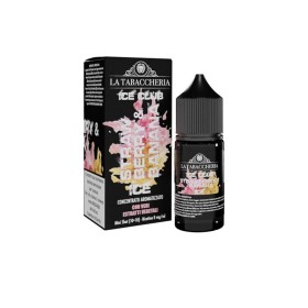MINI SHOT - La Tabaccheria - Ice Club - STRAWBERRY & BANANA ICE - aroma 10+10 in flacone da 30ml