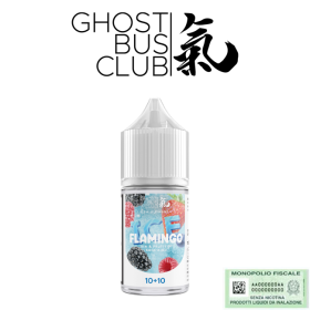 MINI SHOT - Ghost Bus Club - FLAMINGO ICE - aroma 10+10