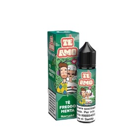 SHOT - Flavour Art - Te Amo - TE' FREDDO MENTA - aroma 20+40 in flacone da 60ml