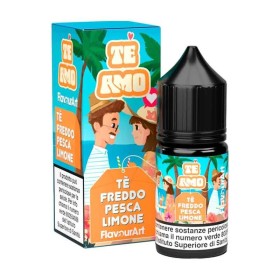 MINI SHOT - Flavour Art - Te Amo - TE' FREDDO PESCA LIMONE - aroma 10+20 in flacone da 30ml