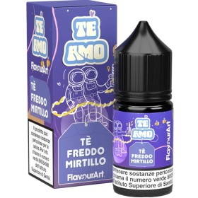 MINI SHOT - Flavour Art - Te Amo - TE' FREDDO MIRTILLO - aroma 10+20 in flacone da 30ml