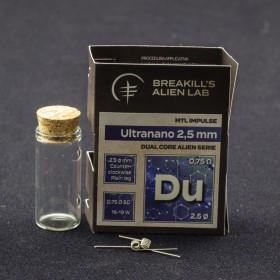 Breakill's Alien Lab - MTL IMPULSE DU - IMPULSE ULTRANANO 0.75ohm ID 2.5mm 15/18W - 2 PEZZI