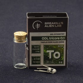 Breakill's Alien Lab - Odl Symmetry TO - ODL TRICORE 0.1ohm ID 3mm 110/140W - 2 PEZZI