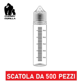 BOCCETTA CHUBBY GORILLA V3 GRADUATA IN PET 60ml - SCATOLA 500 PEZZI