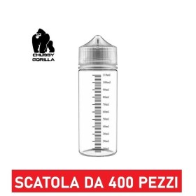 BOCCETTA CHUBBY GORILLA V3 GRADUATA IN PET 120ml - SCATOLA 400 PEZZI