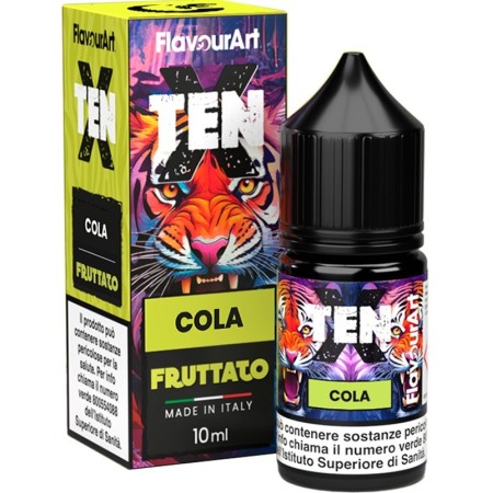 MINI SHOT - Flavour Art - Ten X - COLA - aroma 10+20 in flacone da 30ml
