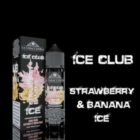 SHOT - La Tabaccheria - Ice club - STRAWBERRY BANANA ICE - aroma 20+40 in flacone da 60ml