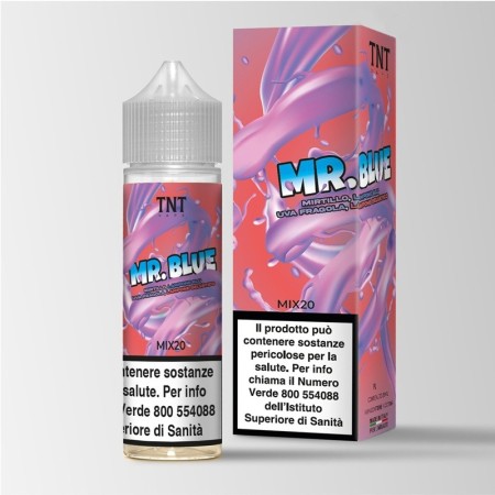 SHOT - TNT Vape - Fruity  - MR BLUE - aroma 20+40 in flacone da 60ml