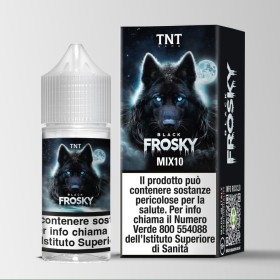 MINI SHOT - TNT Vape - I Magnifici 7 - FROSKY BLACK - aroma 10+10 in flacone da 30ml