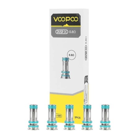 Voopoo - RESISTENZE PNP X 0.8 ohm - PACK 5 PEZZI