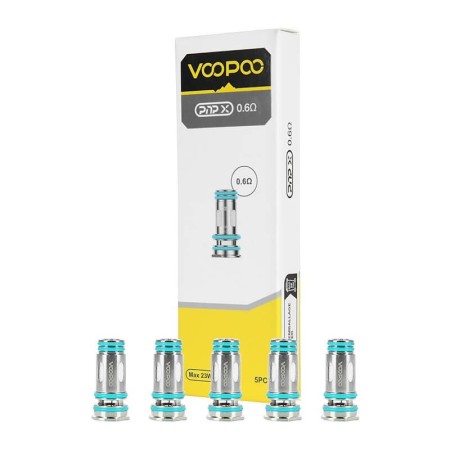 Voopoo - Drag x2/s2 RESISTENZE PNP X 0.6 ohm - PACK 5 PEZZI