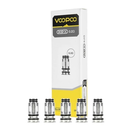 Voopoo - RESISTENZE PNP X 0.2 ohm - PACK 5 PEZZI