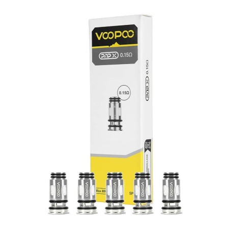 Voopoo - Drag x2/s2 RESISTENZE PNP X 0.15 ohm - PACK 5 PEZZI
