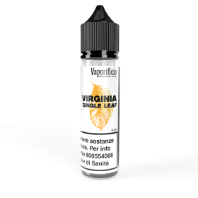 SHOT - Vaporificio - Single Leaf - VIRGINIA - aroma 20+40 in flacone da 60ml