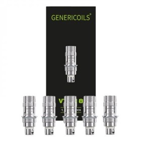 Aspire/Vaptio - Generic Coil RESISTENZE C18 da 1,8 ohm - 5 PEZZI