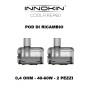 Innokin - Coolfire P60 POD DI RICAMBIO da 0,4 ohm - 2 PEZZI
