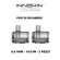 Innokin - Coolfire P60 POD DI RICAMBIO da 0,6 ohm - 2 PEZZI