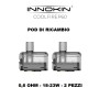 Innokin - Coolfire P60 POD DI RICAMBIO da 0,6 ohm - 2 PEZZI