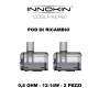 Innokin - Coolfire P60 POD DI RICAMBIO da 0,8 ohm - 2 PEZZI