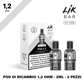 Supreme - LIK BAR FLY POD 2ml 1,2 ohm - PACK 2 PEZZI