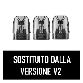 Voopoo - POD DI RICAMBIO ARGUS TOP FILL 0,4 ohm 3ml - 3 PEZZI  (SOSTITUITO DA VERSIONE V2)
