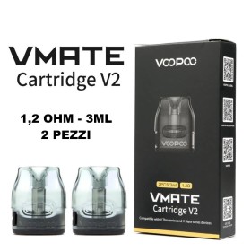 VOOPOO - VMATE POD DI RICAMBIO V2 1.2 OHM - 2 PEZZI