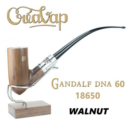 CrèaVap - GANDALF Epipe DNA60 18650 - Walnut