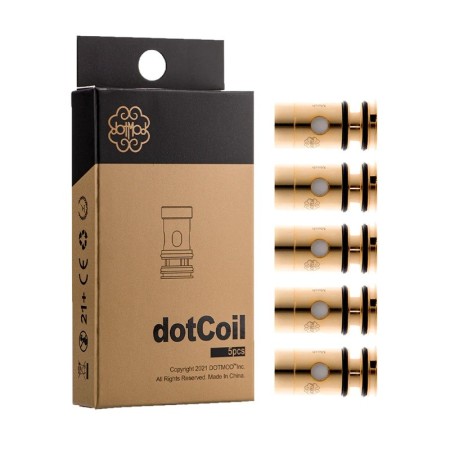 DotMod - DotAio V2 DOTCOIL RESISTENZE MESH 0.15 ohm - PACK 5 PEZZI