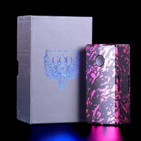 Vaperz Cloud - HAMMER OF GOD 200 DUAL18650 - Plasma Pink