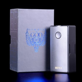 Vaperz Cloud - HAMMER OF GOD 200 DUAL18650 - Classic Black