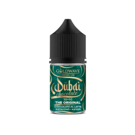 MINI SHOT - Goldwave - Dubai Chocolate  - THE ORIGINAL - aroma 10+10 in flacone da 30ml