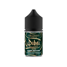 MINI SHOT - Goldwave - Dubai Chocolate  - DARK EDITION - aroma 10+10 in flacone da 30ml