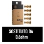 DotMod - DotAio V2 DOTCOIL RESISTENZE MESH 0.7 ohm - PACK 5 PEZZI (SOSTITUITO DA VERSIONE 0.6OHM)