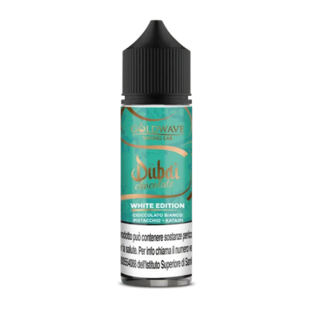 SHOT - Goldwave - Dubai Chocolate - WHITE EDITION - aroma 20+40 in flacone da 60ml