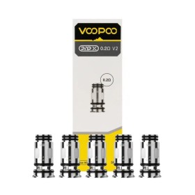 Voopoo - Drag x2/s2 RESISTENZE PNP X V2 0.2 ohm - PACK 5 PEZZI