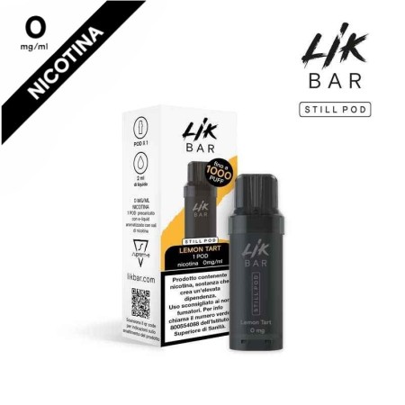 Lik Bar by Suprem-e - STILL POD PRECARICATA 0mg/ml - Lemon Tart