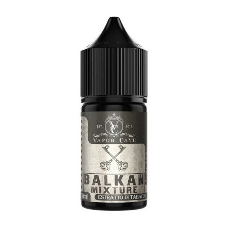 MINI SHOT - Vapor Cave - BALKAN MIXTURE - aroma 10+10 in flacone da 30ml