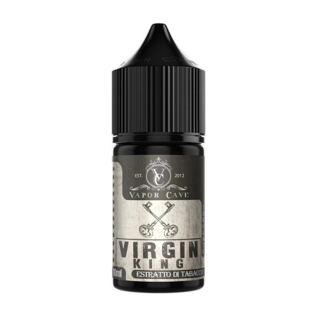 MINI SHOT - Vapor Cave - VIRGIN KING - aroma 10+10 in flacone da 30ml