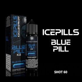 SHOT - La Tabaccheria - IcePills - BLUE PILL - aroma 20+40 in flacone da 60ml