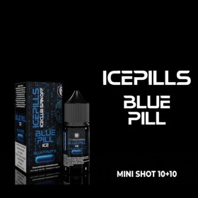 MINI SHOT - La Tabaccheria - IcePills - BLUE PILL - aroma 10+10 in flacone da 30ml