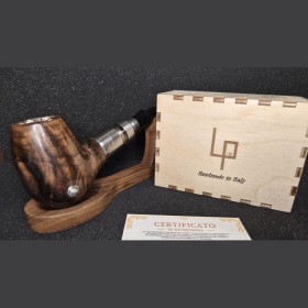 Lp Mod - ETHERNITY E-PIPE in Legno di Noce Stabilizzata