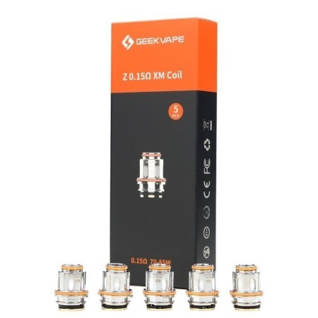 GeekVape - Zeus Sub Ohm Z COIL 0.15Ohm XM - 5 PEZZI