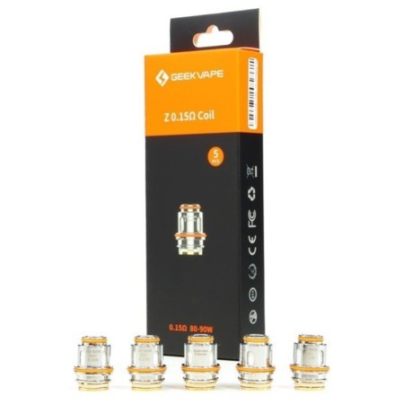 GeekVape - Zeus Sub Ohm Z COIL 0.15Ohm - 5 PEZZI