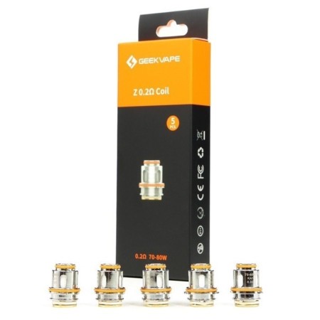 GeekVape - Zeus Sub Ohm  SERIE Z COIL MESH 0.2Ohm - 5 PEZZI