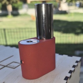 Lp Mod - MAKIMAKI SBS BOX MOD in PA12 con Mosfet - Rosso Satinato