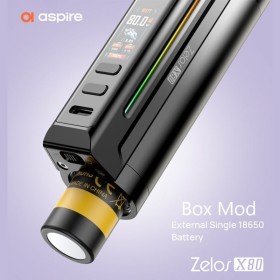 Aspire - ZELOS X80 BOX MOD 80W 2600mAh