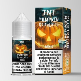 MINI SHOT - TNT Vape - Vape Lab - PUMPKIN SPICE LATTE - aroma 10+10 in flacone da 30ml