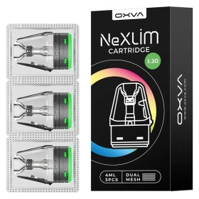 Oxva - NEXLIM POD DI RICAMBIO TOP FILL DA 1,2 ohm - 3 PEZZI - 4ml