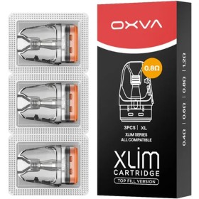 Oxva - XLIM POD DI RICAMBIO TOP FILL DA 0.8 ohm - 3 PEZZI - 3ml